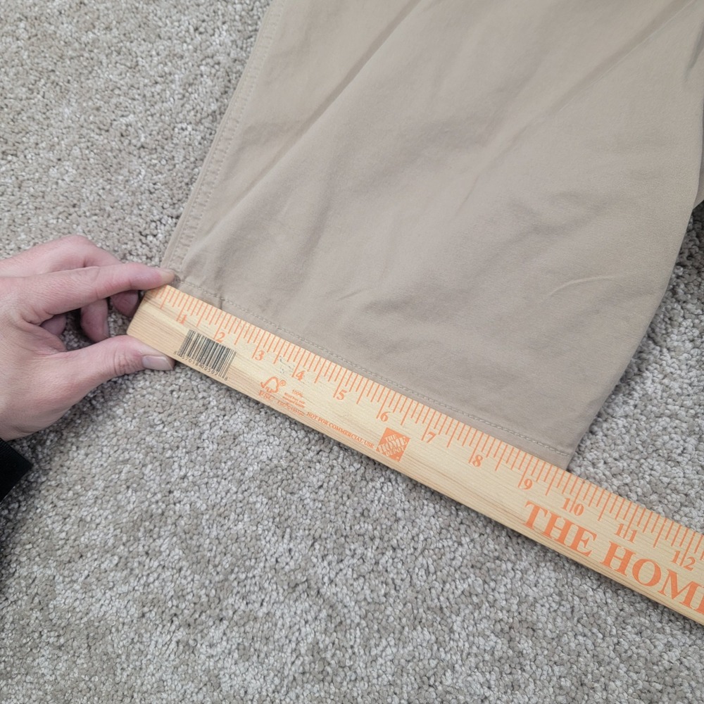 Cremieux Cassis Garment Dyed Shorts‎ Mens 10" Inseam Khaki Beige Size 32 NWT - Picture 6 of 7